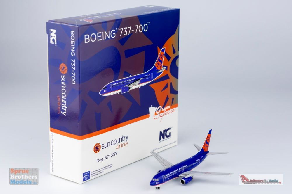 NGM77011 1:400 NG Model Sun Country B737-700 Reg #N713SY (pre