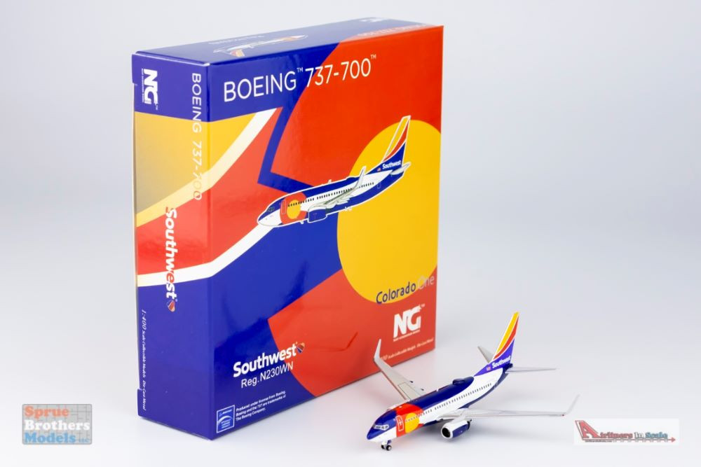 NGM77021 1:400 NG Model Southwest Airlines B737-700 Reg #N230WN