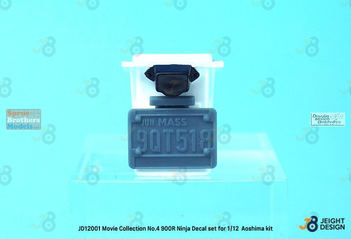 DEFJD12001 1:12 DEF Model Jeight Design Decal Set - Movie