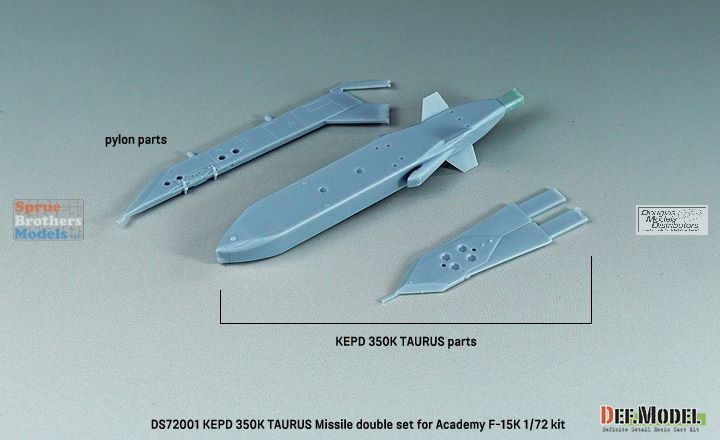 DEFDS72001 1:72 DEF Model KEPD 350K Taurus Missile Double Set (ACA