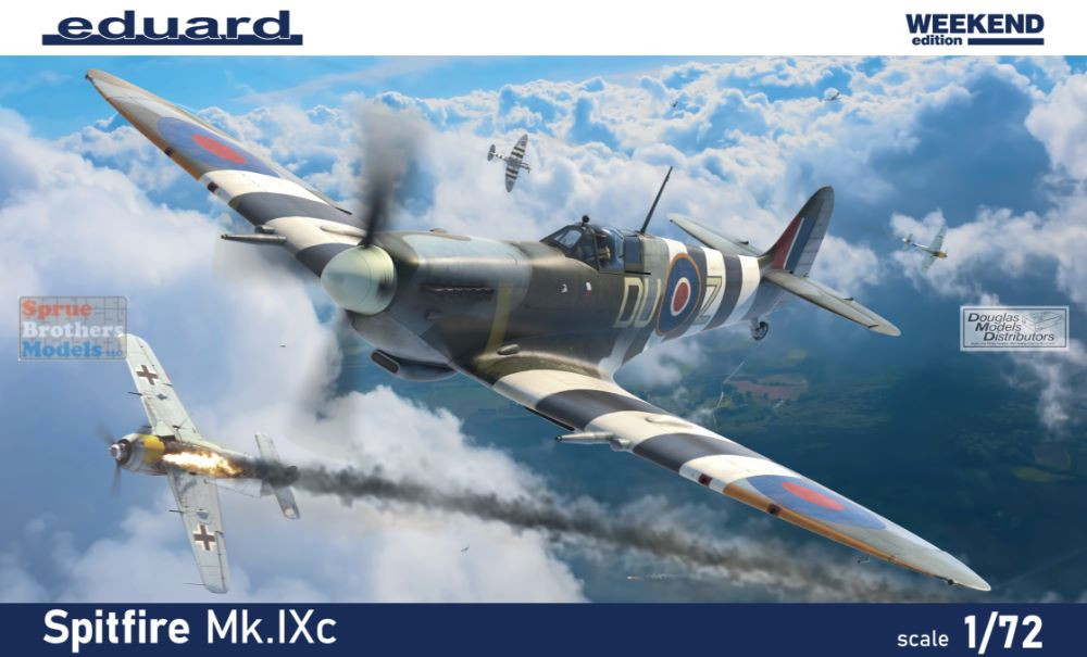 ウェイトのある初中級者！k2 spitfire 153cm 新品バイン EDU07466 1:72 Eduard Spitfire Mk.IXc Weekend Edition - Sprue