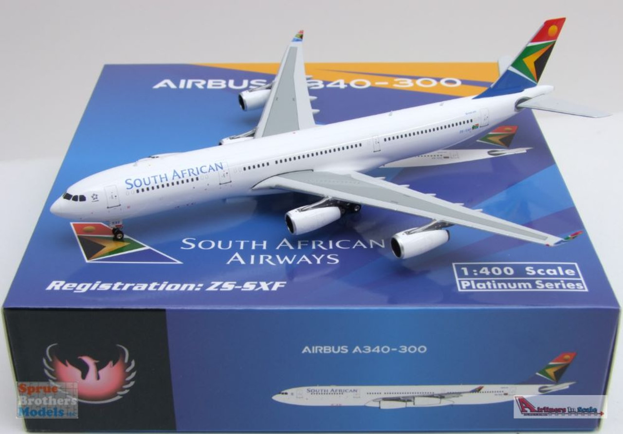 Phoenix 1/400 南アフリカ航空 Airbus A350-900 ZS-SDC South African