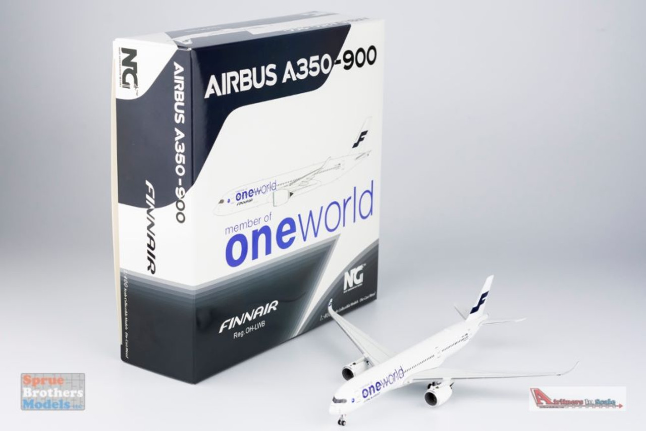 NGM39039 1:400 NG Model FinnAir Airbus A350-900 Reg #OH-LWB OneWorld  (pre-painted/pre-built)