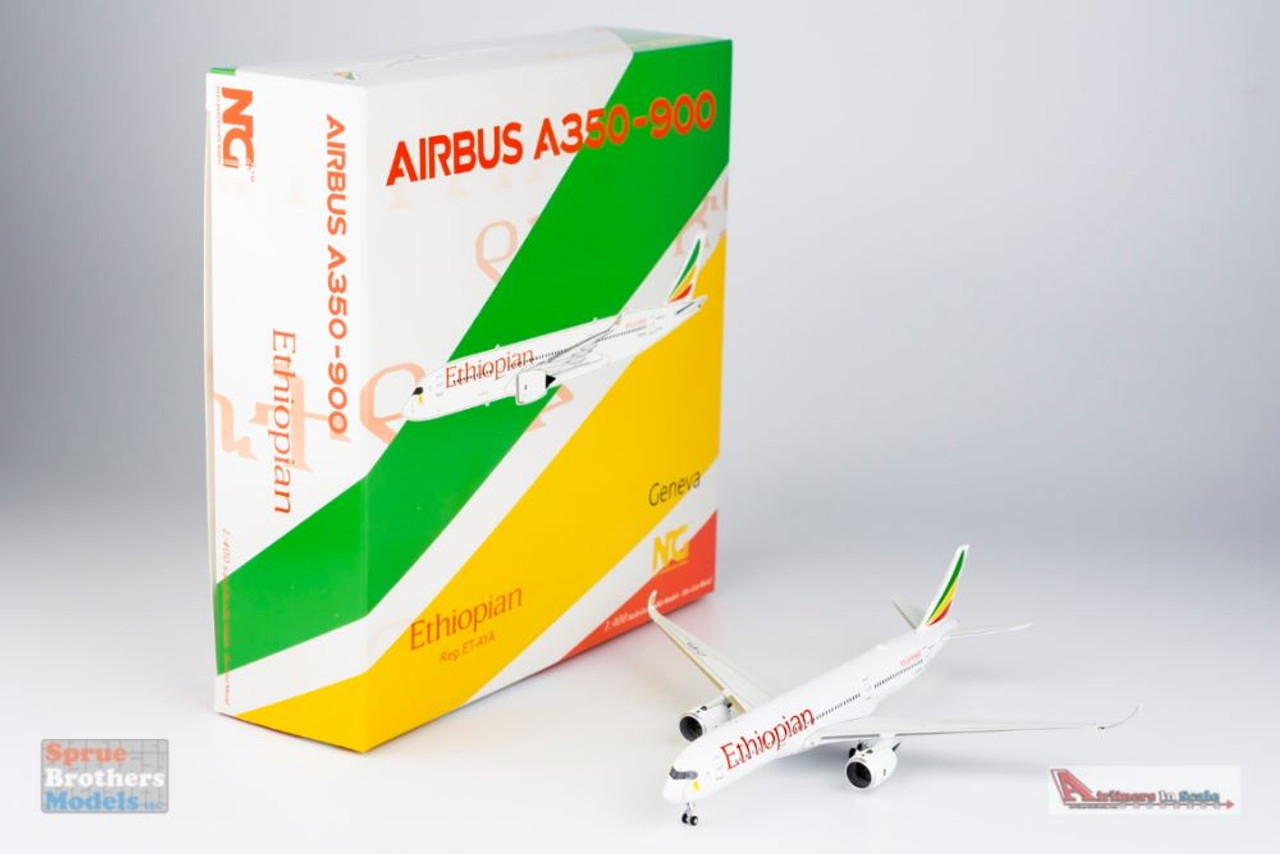 NGM39042 1:400 NG Model Ethiopian Airbus A350-900 Reg #ET-AYA  (pre-painted/pre-built)