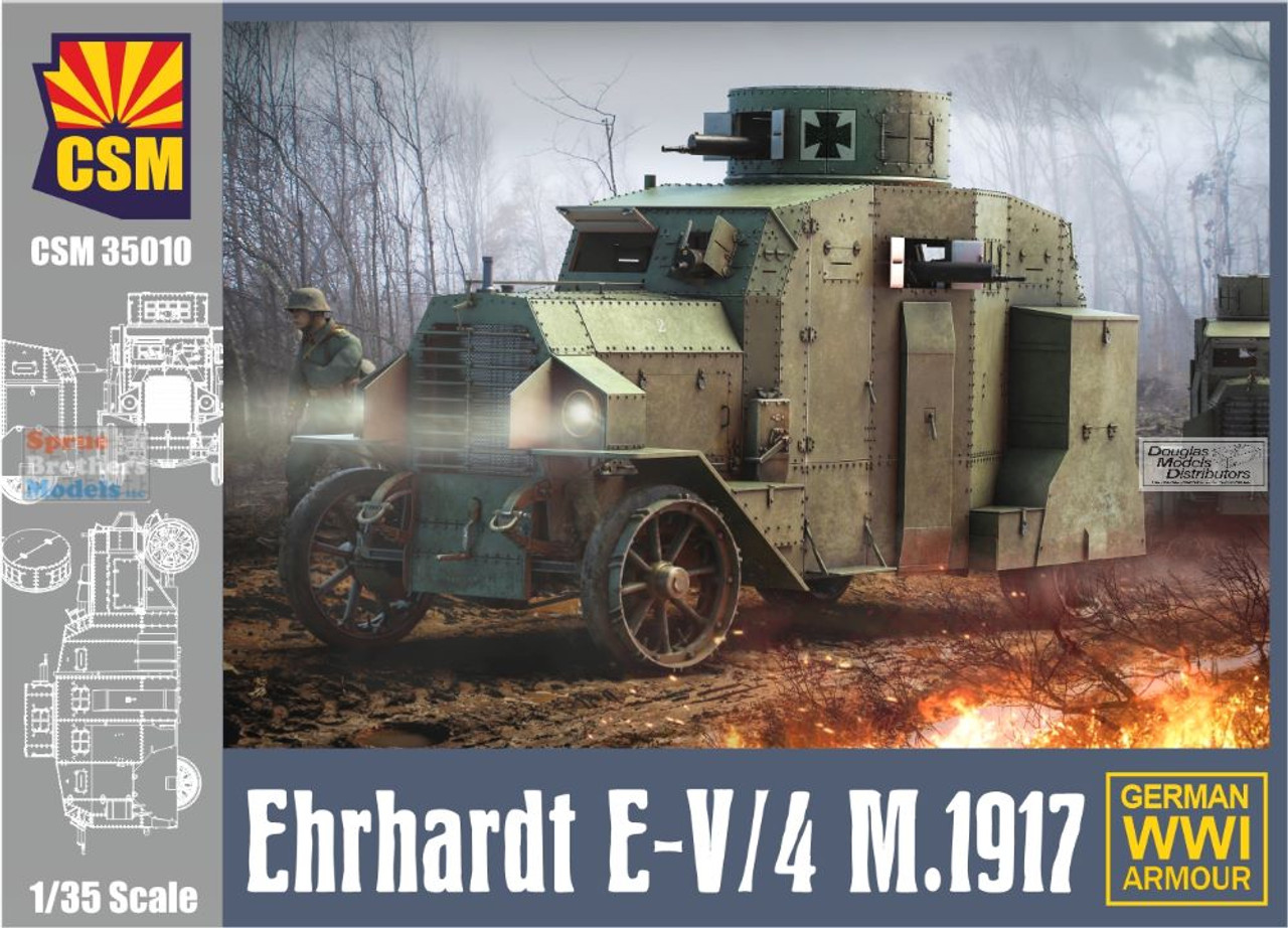 CSM35010 1 35 Copper State Models Ehrhardt E V 4 M.1917 Armored