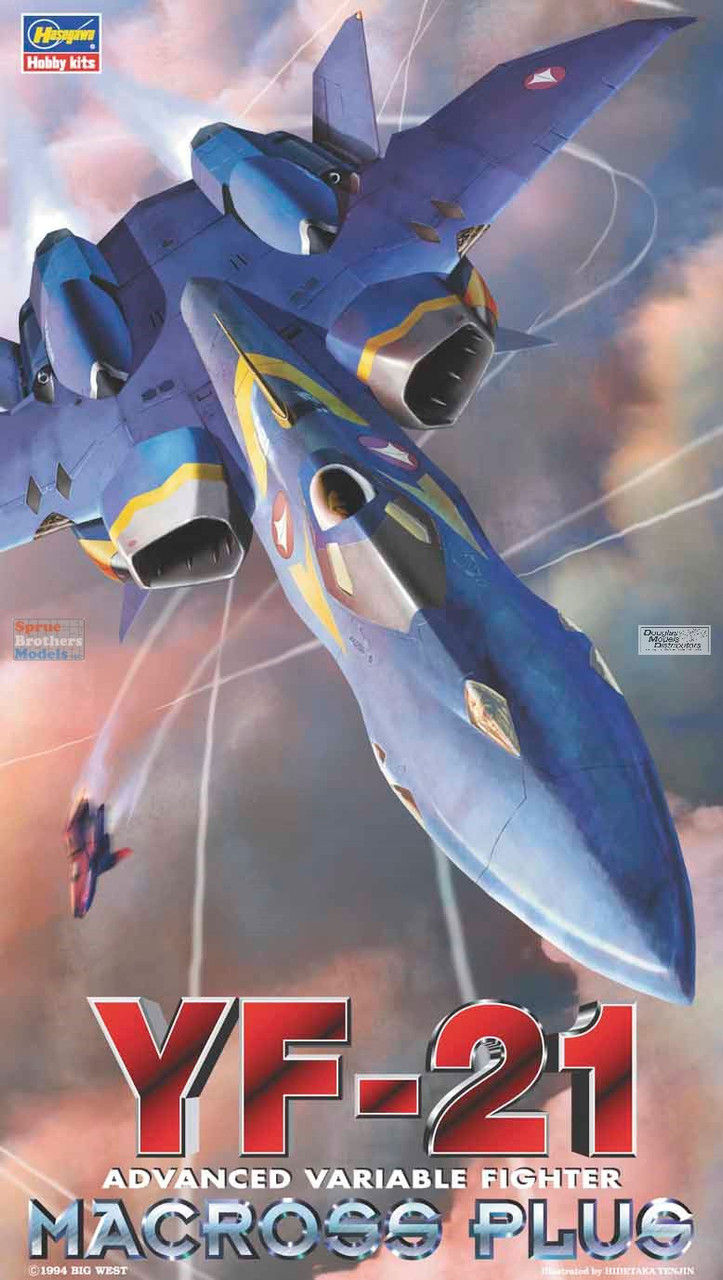 HAS65711 1:72 Hasegawa YF-21 Macross Plus - Sprue Brothers Models LLC