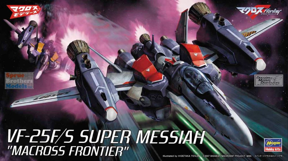 HAS65727 1:72 Hasegawa VF-25F/S Super Messiah 'Macross Frontier