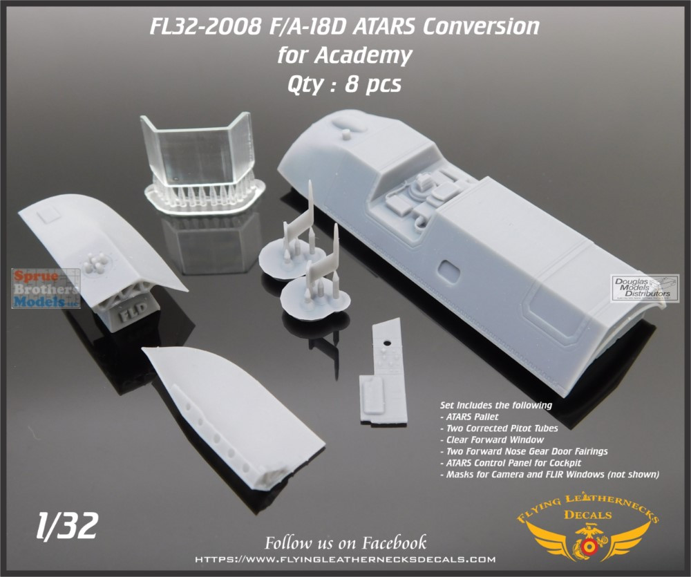 ORDFL322008 1:32 Flying Leathernecks - F-18D Hornet ATARS
