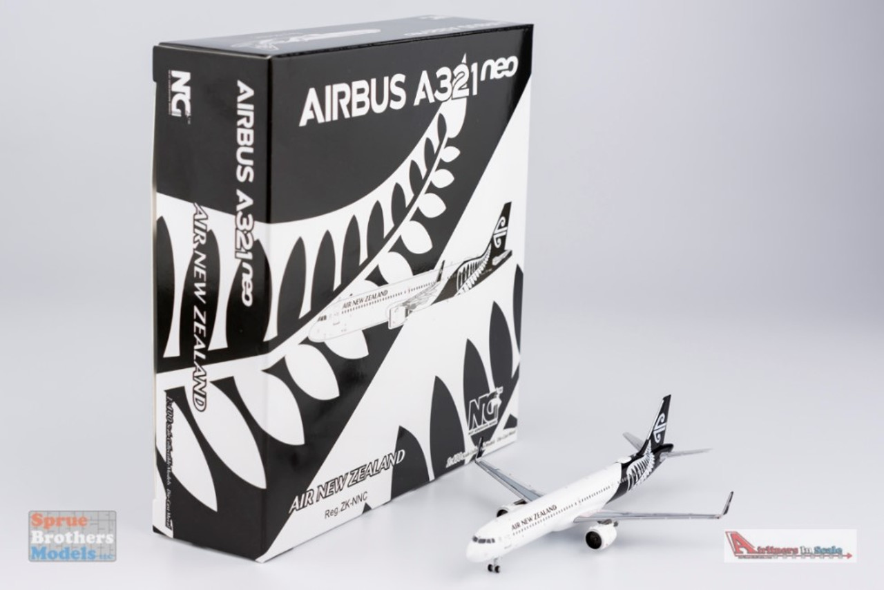 NGM13058 1:400 NG Model Air New Zealand Airbus A321neo Reg #ZK-NNC 