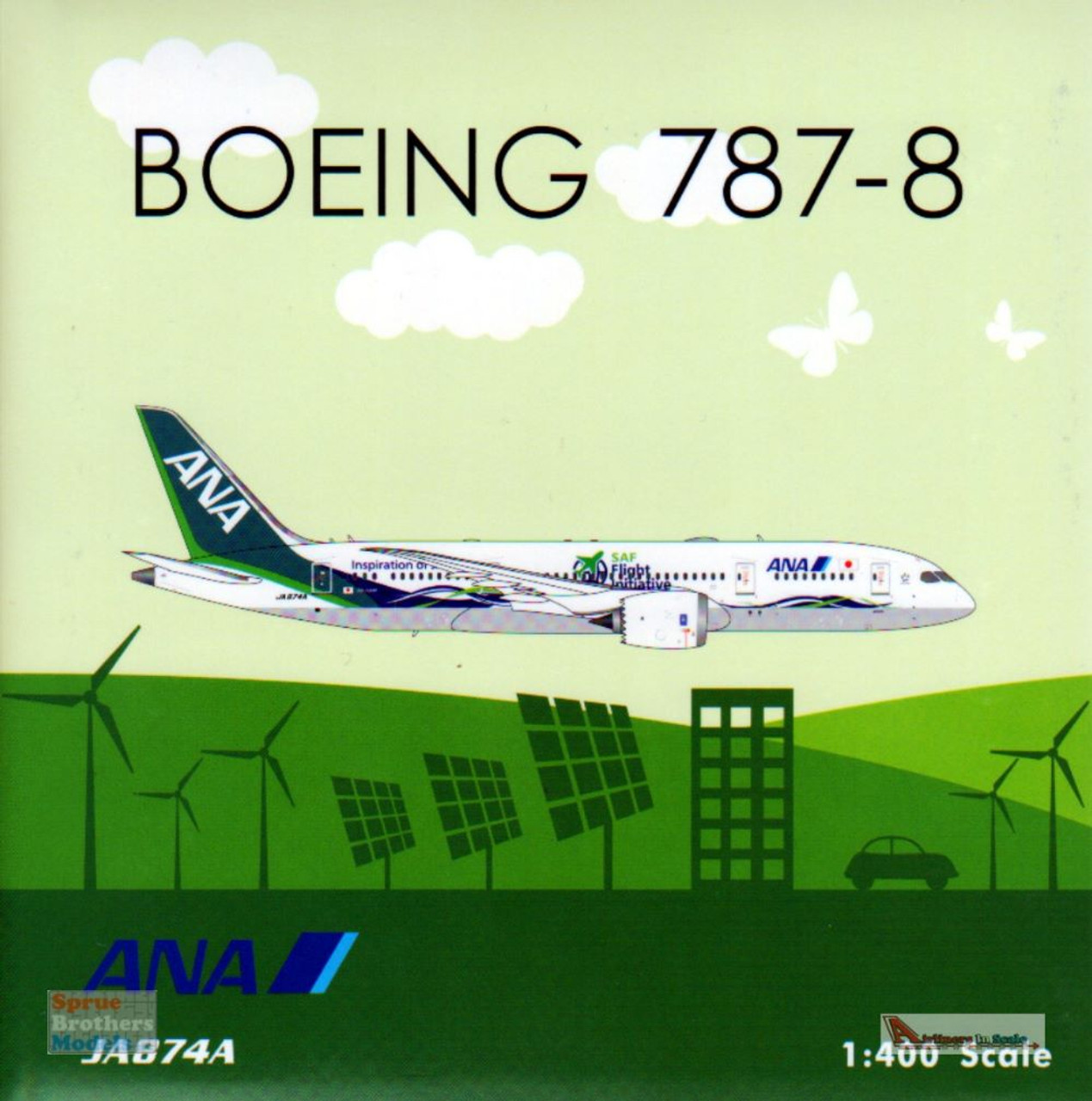 ANA B787-8 JA874A Future Promise - ホビー・楽器・アート