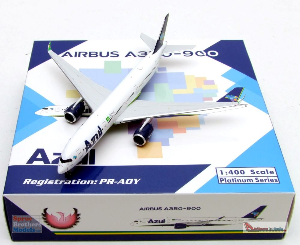 PHX11775 1:400 Phoenix Model Azul Brazilian Airlines A350-900 Reg