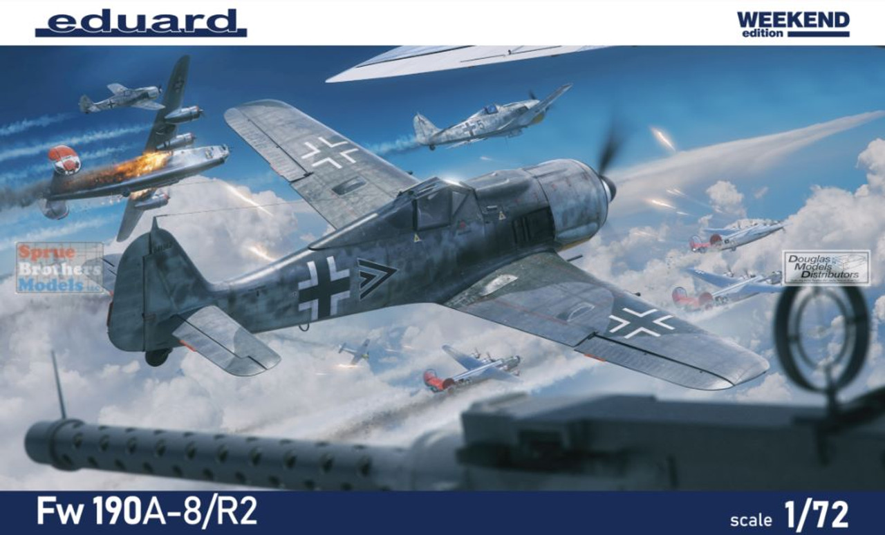 EDU07467 1:72 Eduard Fw190A-8/R2 Weekend Edition