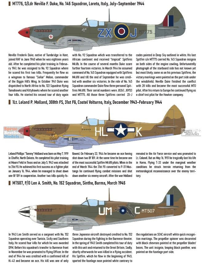 EDU84154 1:48 Eduard Spitfire Mk.VIII Weekend Edition - Sprue