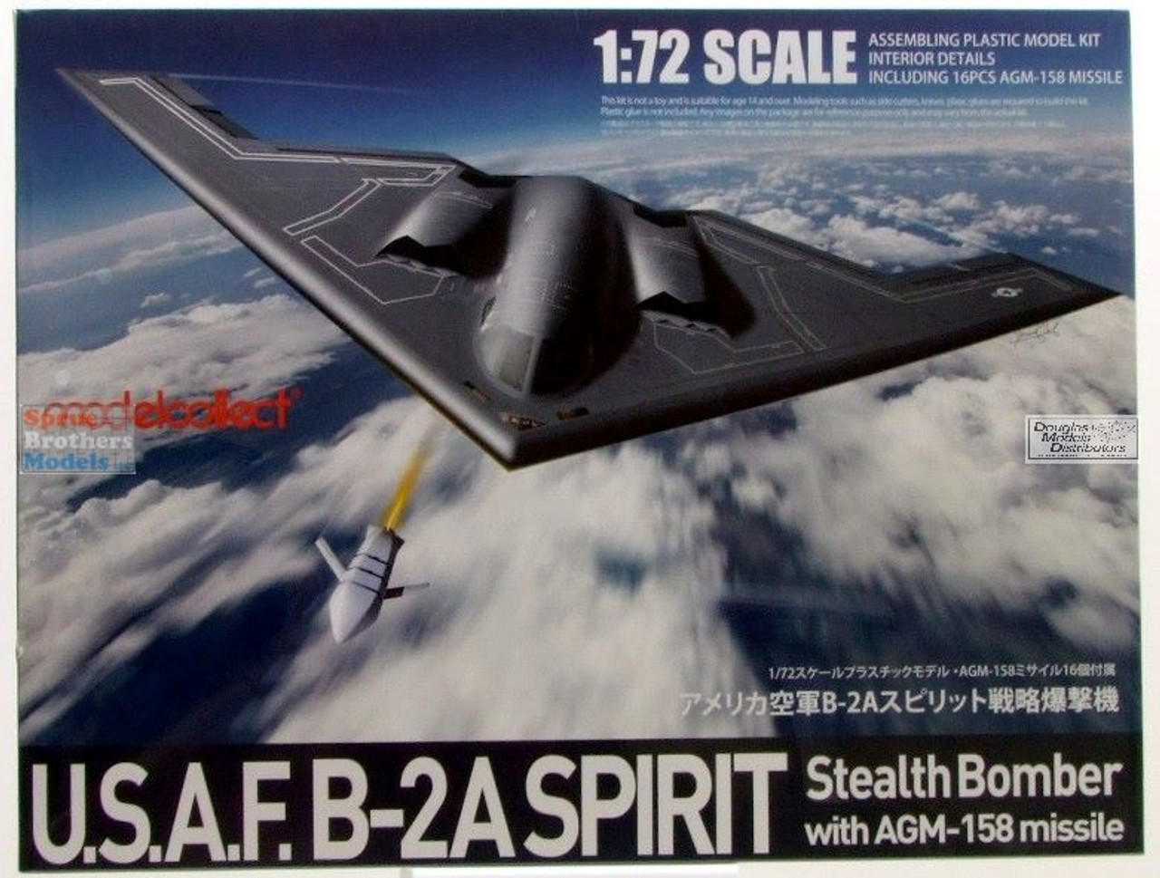 U.S.A.F B-2A SPRIT STEALTH BOMBER 1/72-