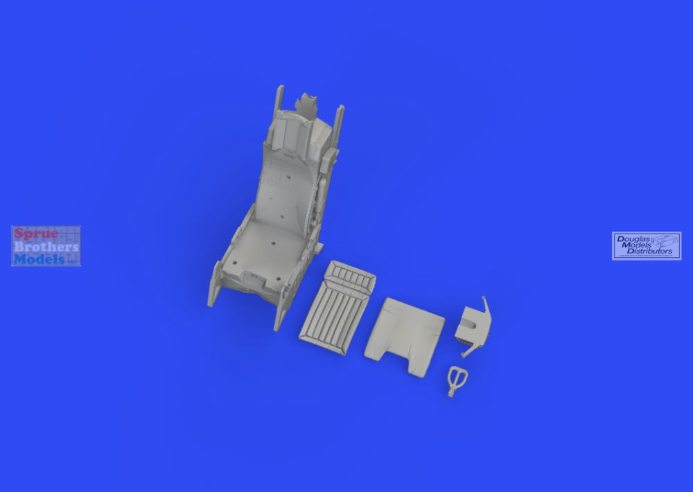 EDU648837 1:48 Eduard Brassin PRINT F-16 Falcon Ejection Seat (KIN