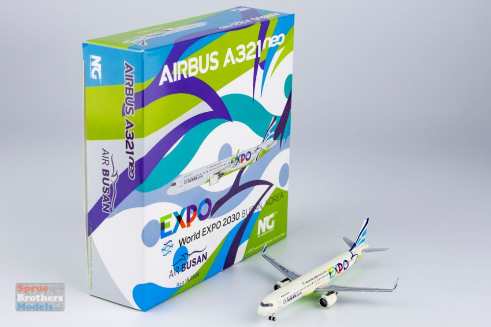 NGM13059 1:400 NG Model Air Busan Airbus A321neo Reg #HL8504