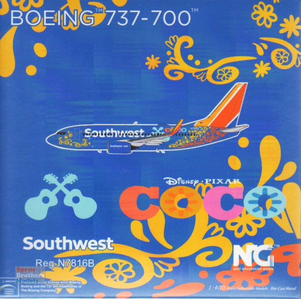 NGM77031 1:400 NG Model Southwest Airlines B737-700 Reg #N7816B