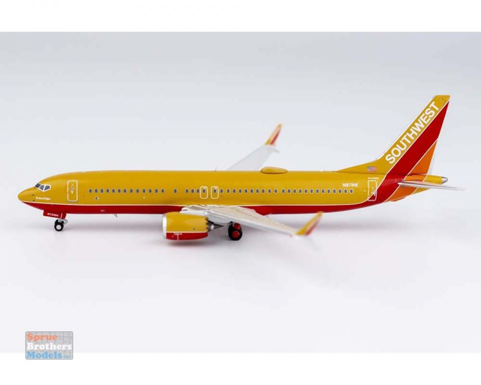 NGM88001 1:400 NG Model Southwest Airlines B737 Max8 Reg #N871HK