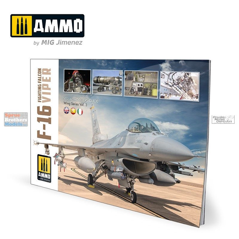 AMM6029 AMMO by Mig - Visual Modelers Guide Wing Series Vol 3: F