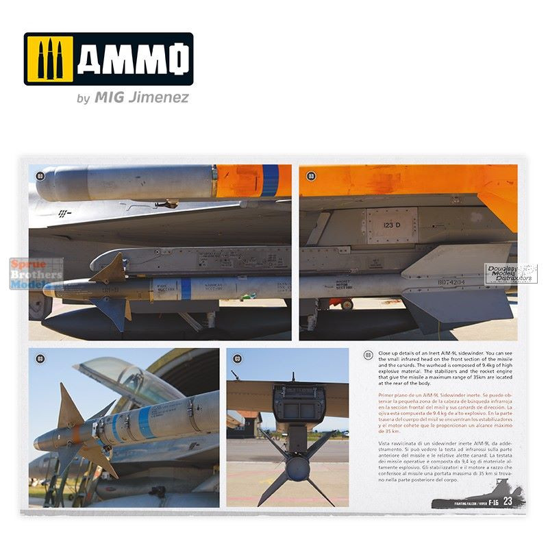 AMM6029 AMMO by Mig - Visual Modelers Guide Wing Series Vol 3: F