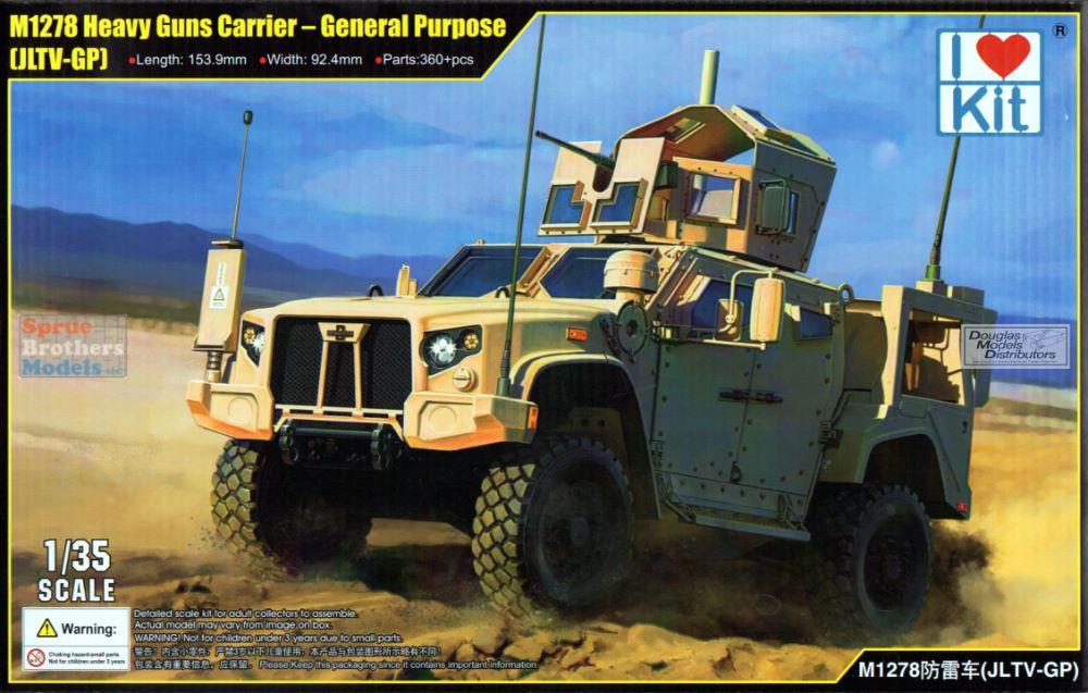 ILK63536 1:35 I Love Kit M1278 Heavy Guns Carrier - General