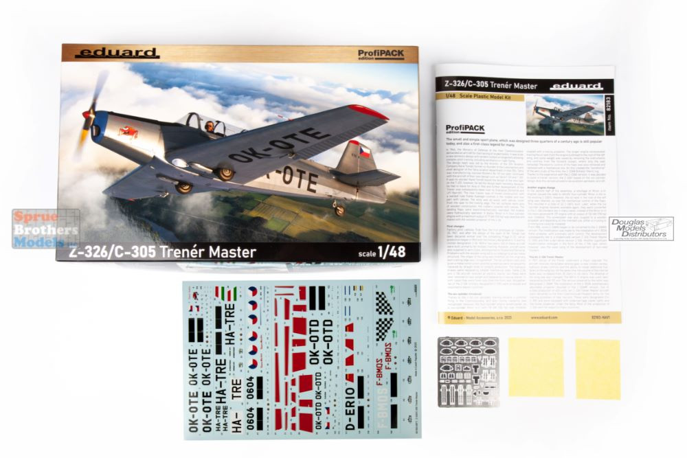 EDU82183 1:48 Eduard Z-326 C-305 Trener Master ProfiPACK - Sprue