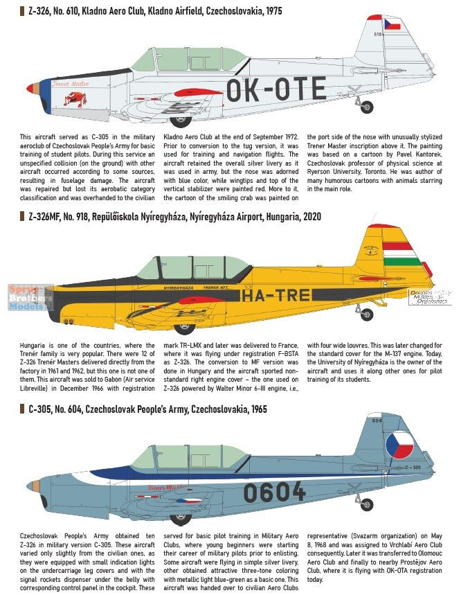 EDU82183 1:48 Eduard Z-326 C-305 Trener Master ProfiPACK - Sprue