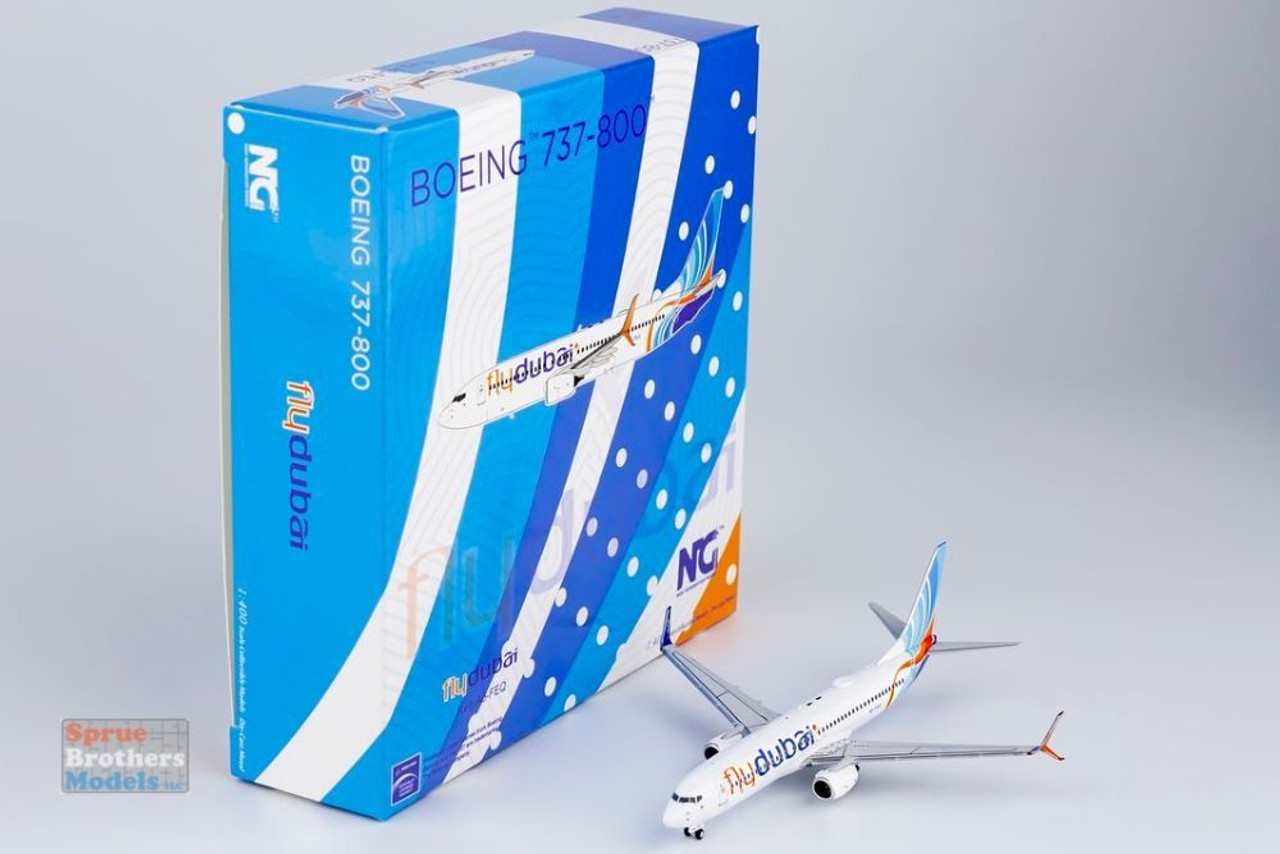 NGM58151 1:400 NG Model FlyDubai B737-800(S) Reg #A6-FEQ