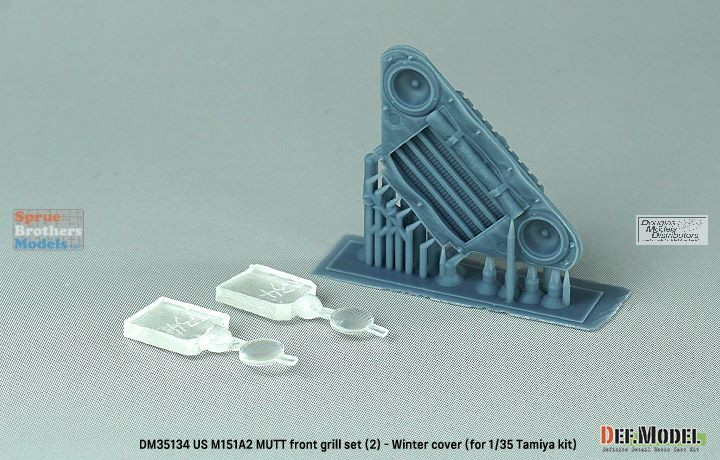DEFDM35134 1:35 DEF Model British M151A2 MUTT Front Grill with