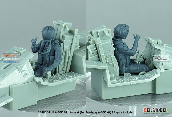 DEFDF48004 1:48 DEF Model Figure - US A-10C Thunderbolt II Pilot
