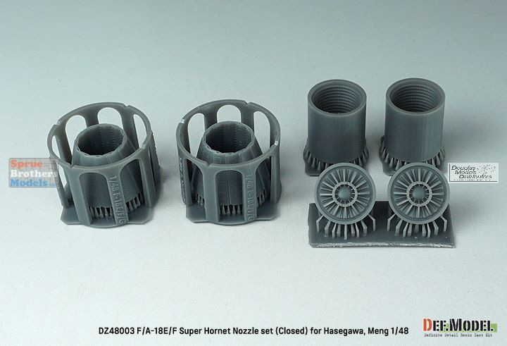DEFDZ48003 1:48 DEF Model F-18E F-18F Super Hornet Exhaust Nozzle