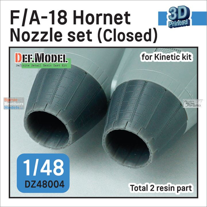 DEFDZ48004 1:48 DEF Model F-18A+ F-18B CF-188 Hornet Exhaust