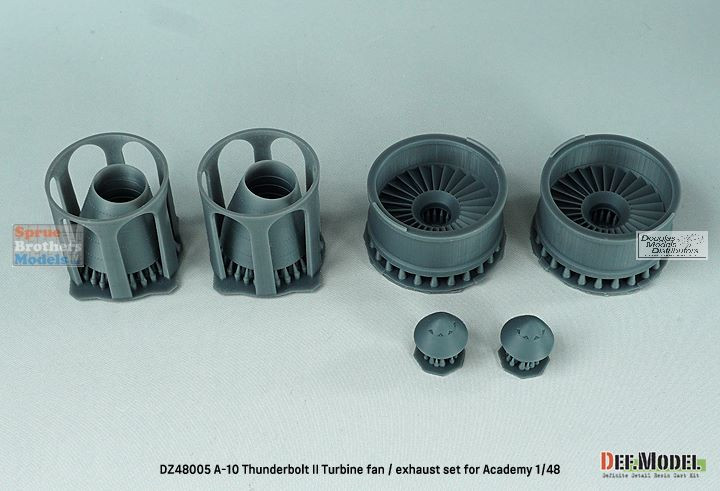 DEFDZ48005 1:48 DEF Model A-10 Thundebolt II Turbine Fan/Exhaust