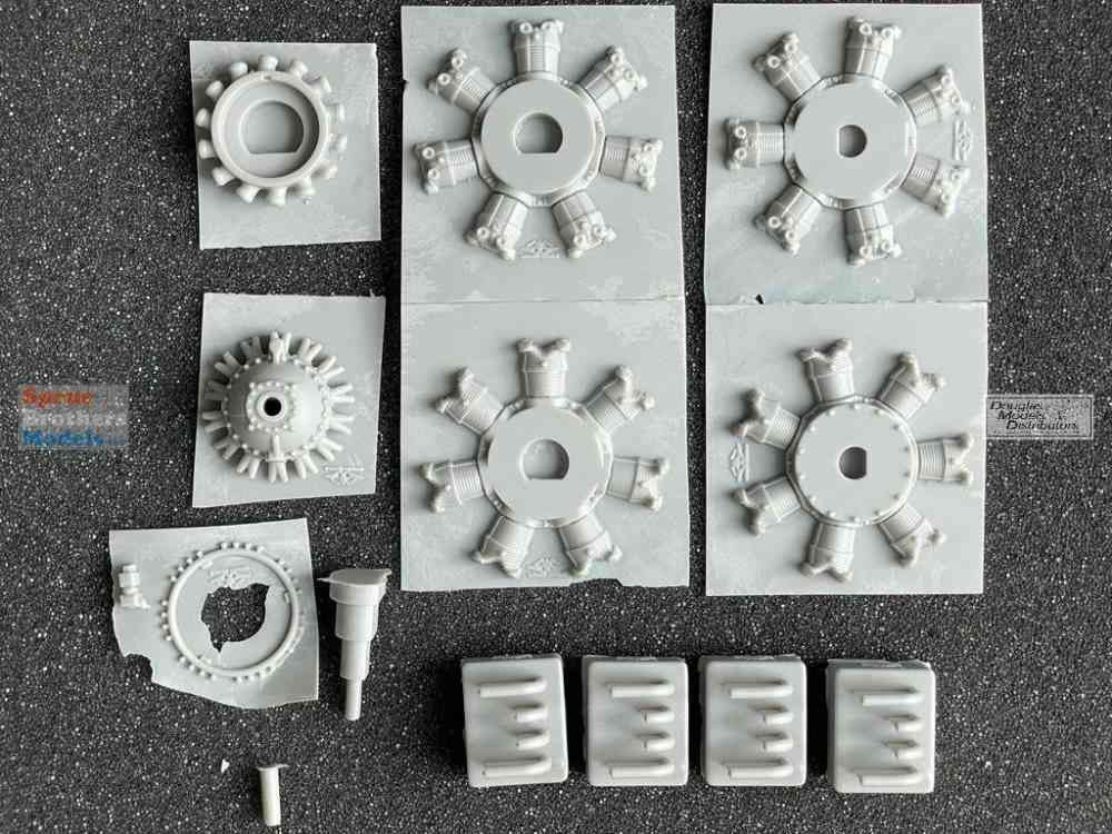 IFM3206-04 1:32 Infinity Models Aichi D3A1 Val Engine Detail Set