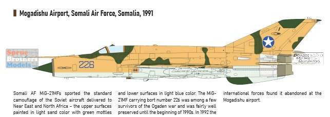 EDU07469 1:72 Eduard MiG-21MF Fishbed Weekend Edition - Sprue