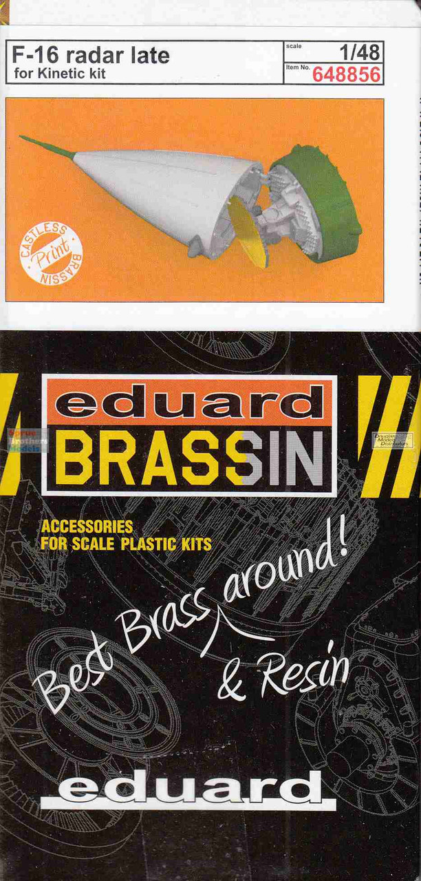 EDU648856 1:48 Eduard Brassin PRINT - F-16 Falcon Radar Late (KIN