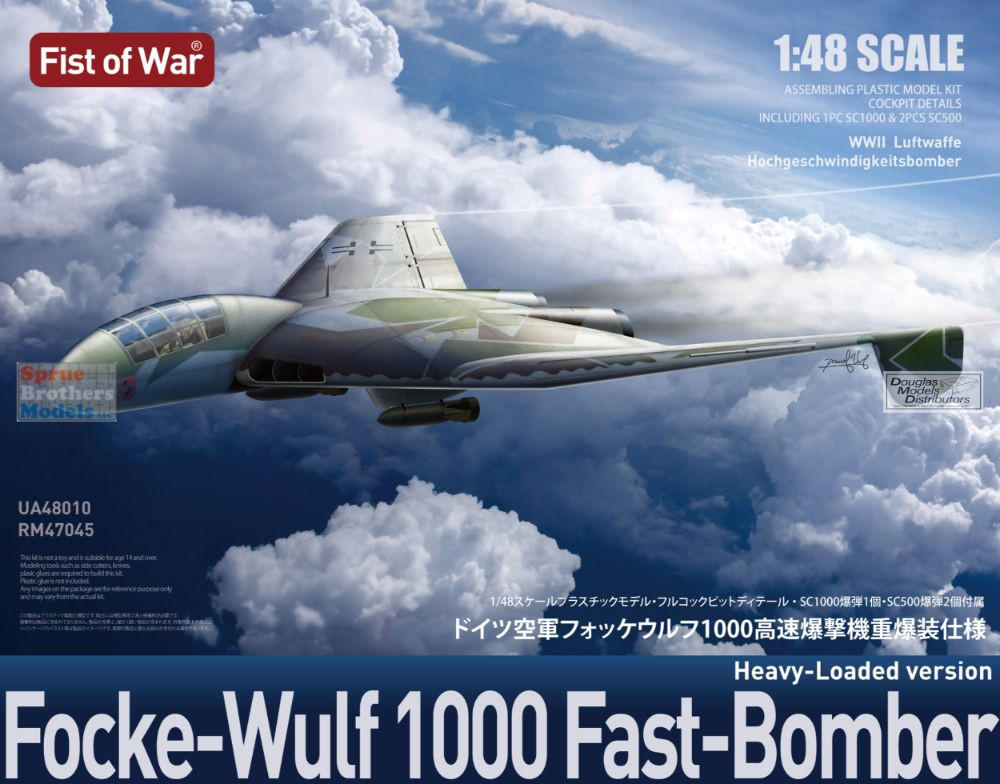 MOC48010 1:48 Modelcollect Focke-Wulf 1000 Fast Bomber Heavy