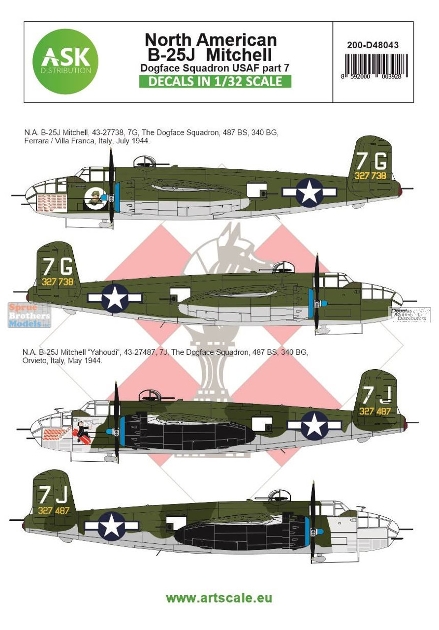 B-25J Mitchell Model Kit