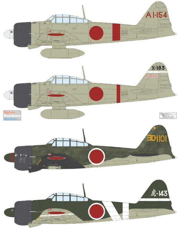 EDU84189 1:48 Eduard Weekend Edition - A6M2 Zero Type 21 - Sprue