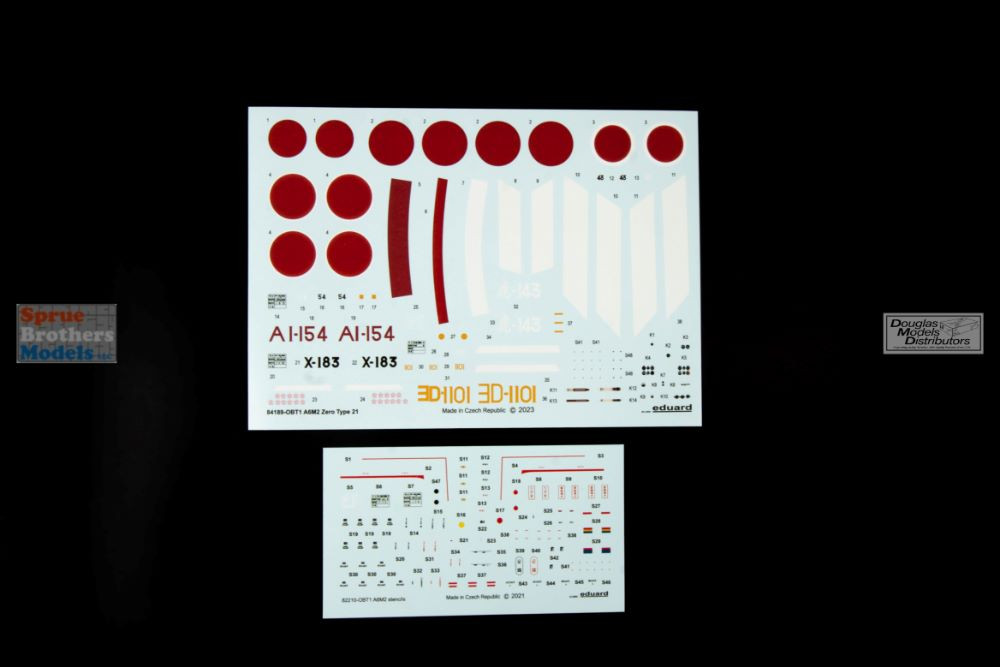 EDU84189 1:48 Eduard Weekend Edition - A6M2 Zero Type 21 - Sprue