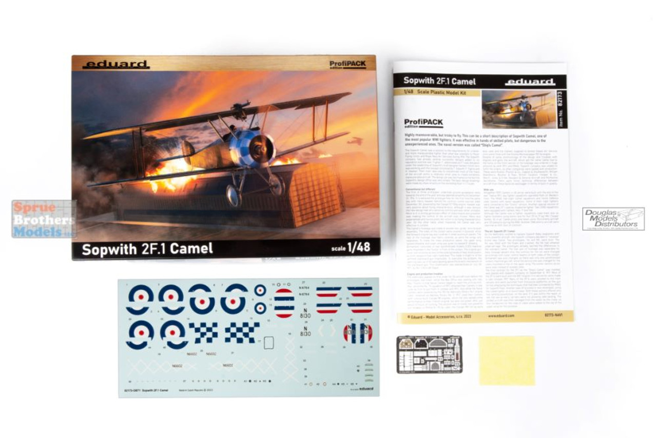 EDU82173 1:48 Eduard Sopwith 2F.1 Camel ProfiPACK