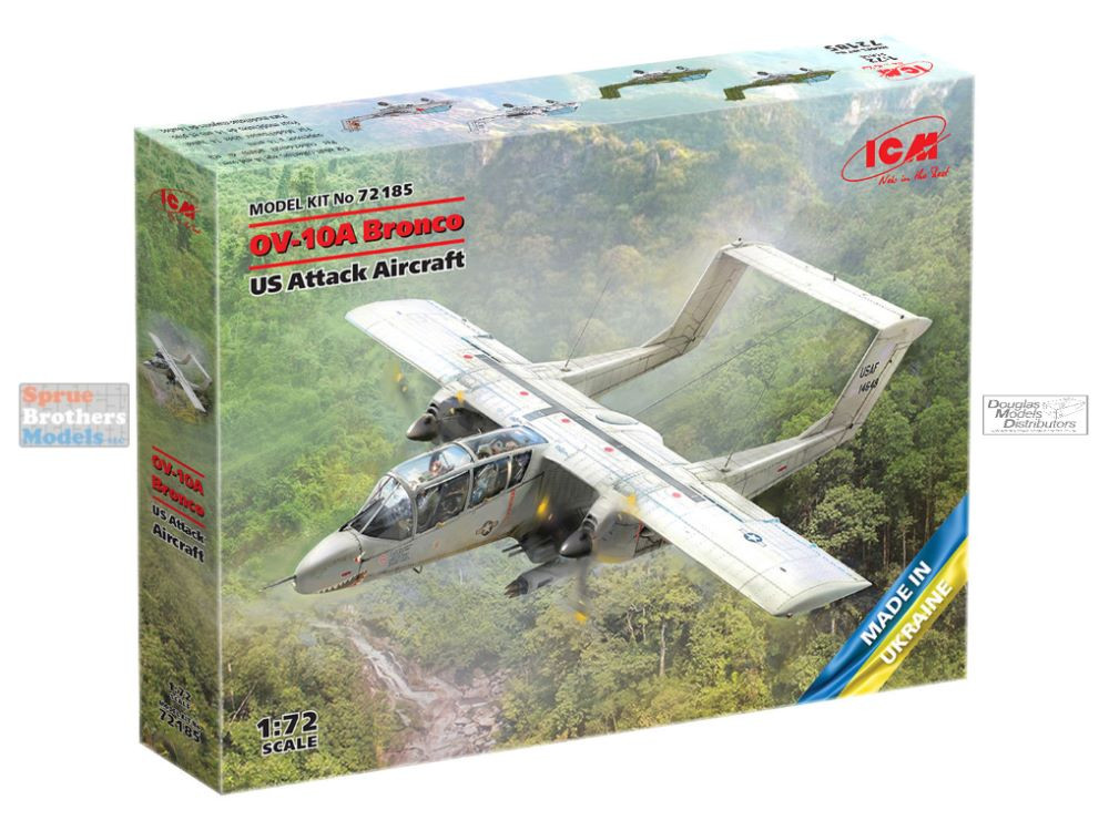 ICM72185 1:72 ICM OV-10A Bronco - Sprue Brothers Models LLC