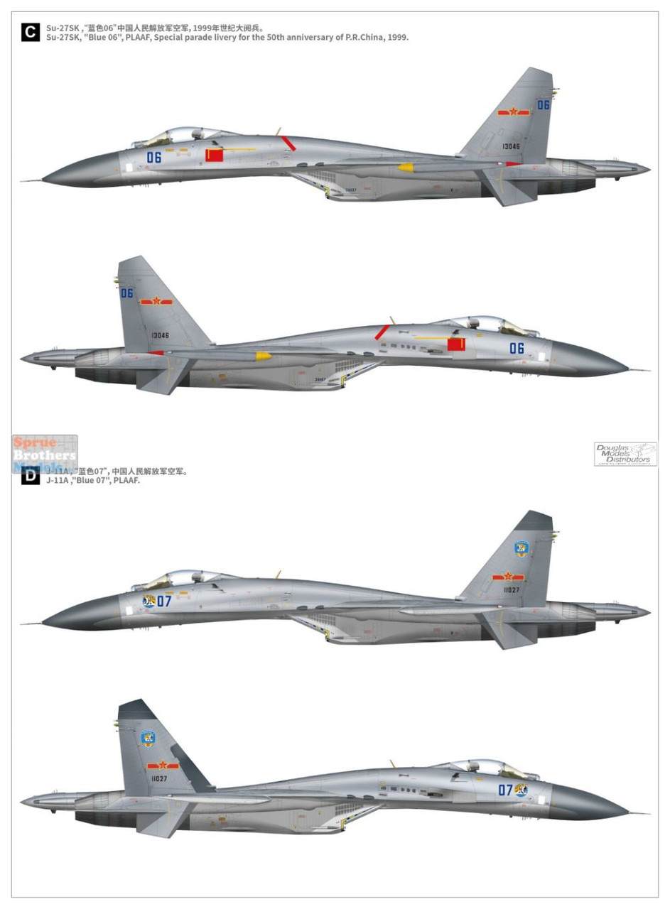 LNRS4818 1:48 Great Wall Hobby Su-27 Flanker-B '30th Anniversary