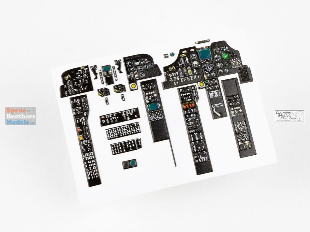 RFSQS35014 1:35 Red Fox Studio Quick Set Acrylic Instrument Panel