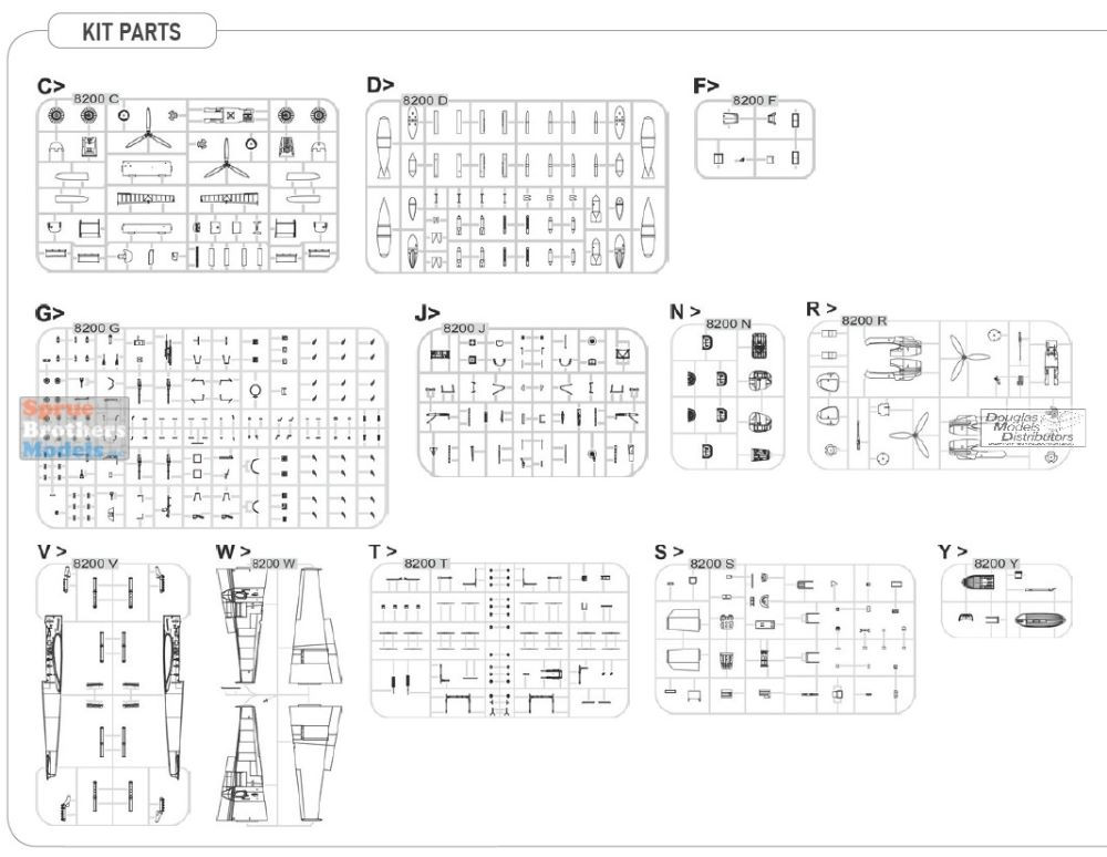 EDU08405 1:48 Eduard Bf110G-4 Weekend Edition - Sprue Brothers