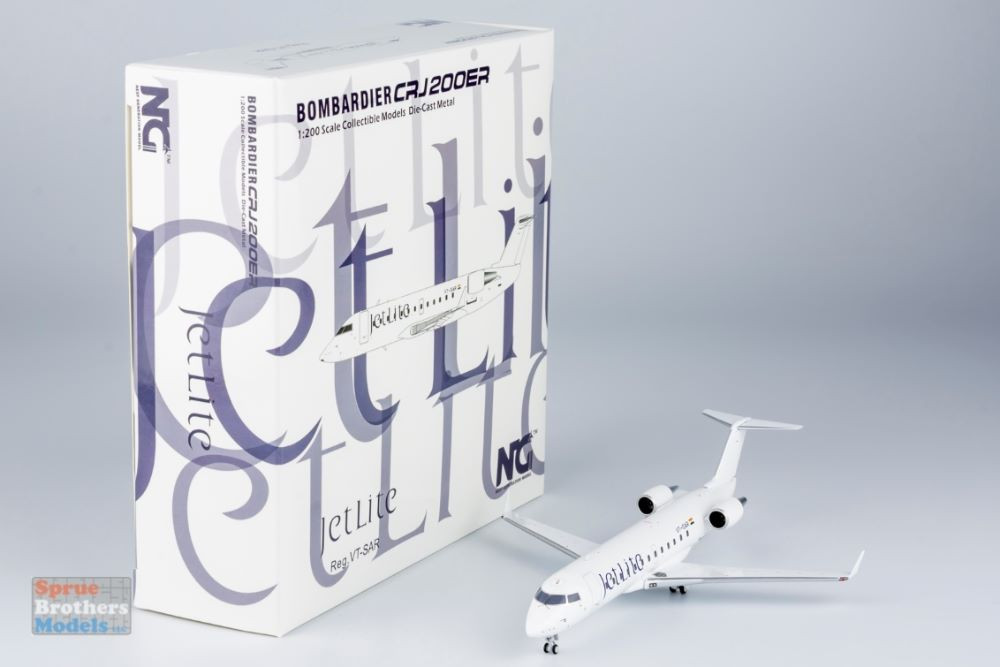 NGM52053 1:200 NG Model JetLite CRJ-200ER Reg #VT-SAR (pre-painted