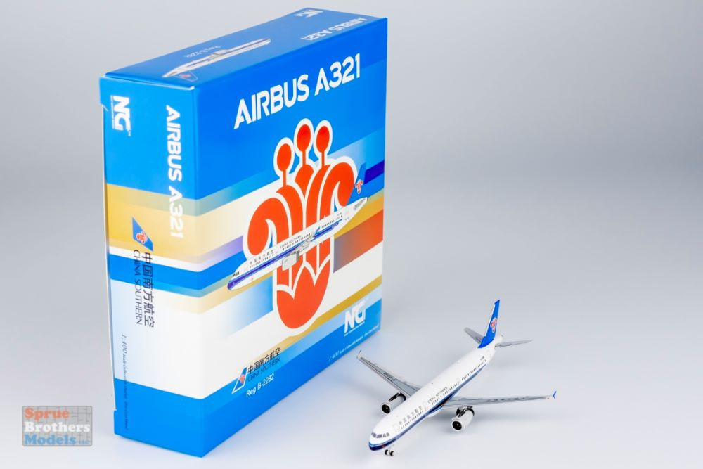 NGM13067 1:400 NG Model China Southern Airbus A321-200 Reg #B-2282