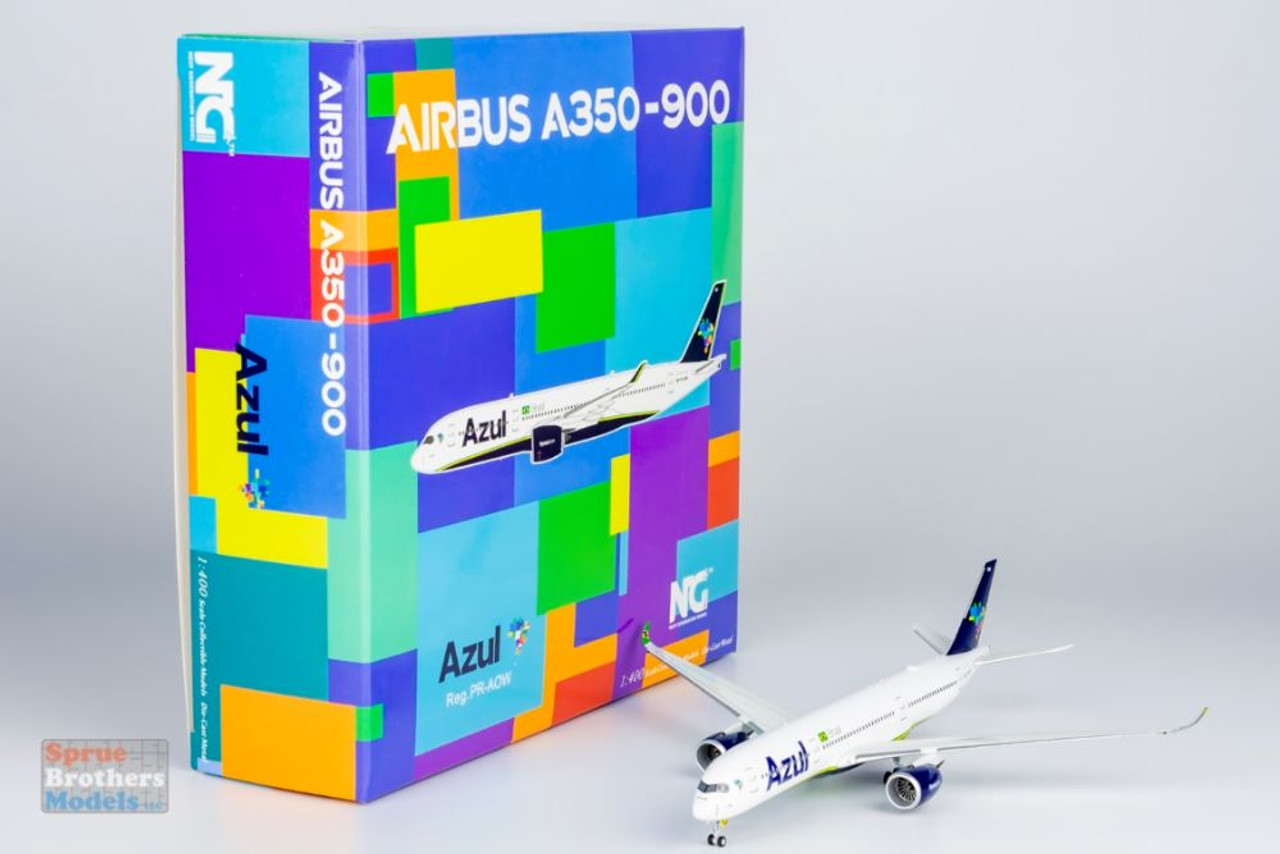 NGM39043 1:400 NG Model Azul Airbus A350-900 Reg #PR-AOW  (pre-painted/pre-built)