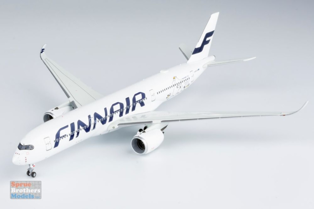 NGM39045 1:400 NG Model FinnAir Airbus A350-900 Reg #OH-LWO 'FinnAir 100'  (pre-painted/pre-built)