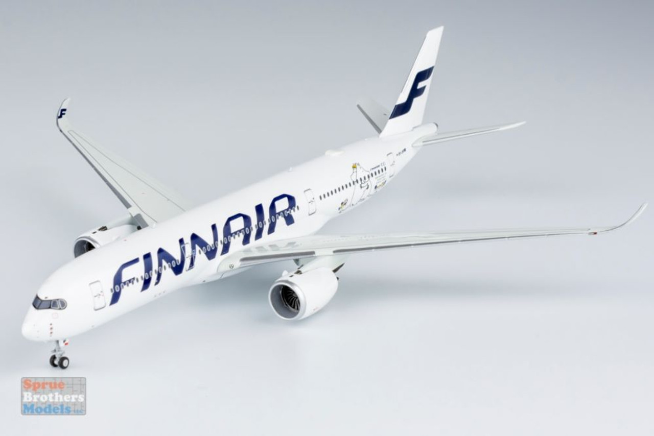 NGM39046 1:400 NG Model FinnAir Airbus A350-900 Reg #OH-LWP 'FinnAir 100'  (pre-painted/pre-built)